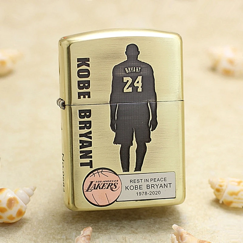 ZIPPO打火机/户外篮球运动员贴章科比人物系列【阿明1】DYJ1