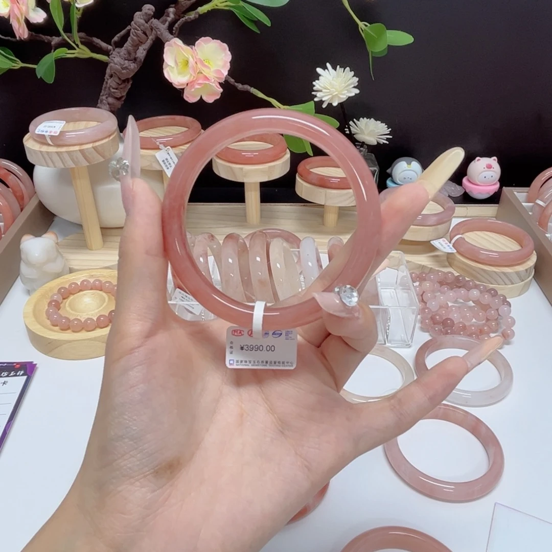 未镶嵌手镯石英质玉C*