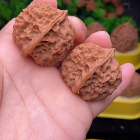 吊坠文玩核桃龙鳞纹33.6全品