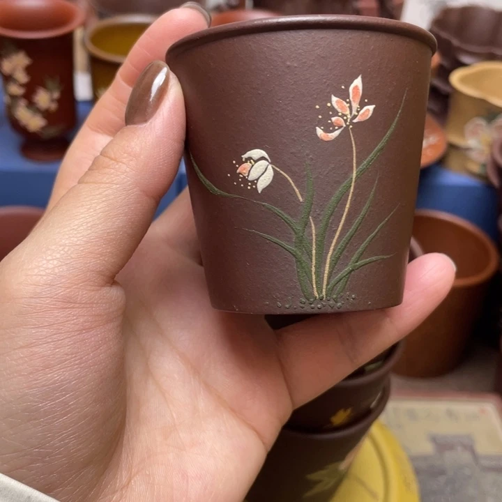 紫砂茶杯紫砂主人杯