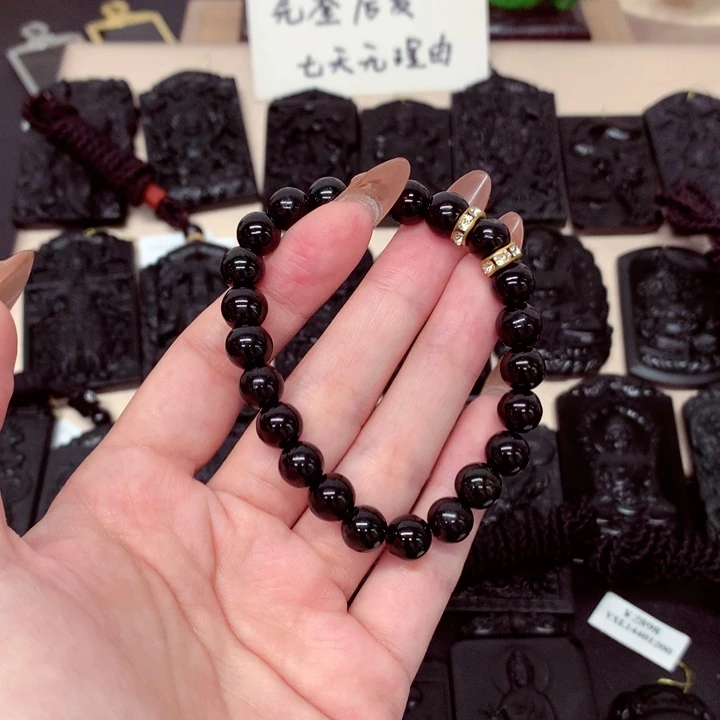 天然a货钢琴黑挂件