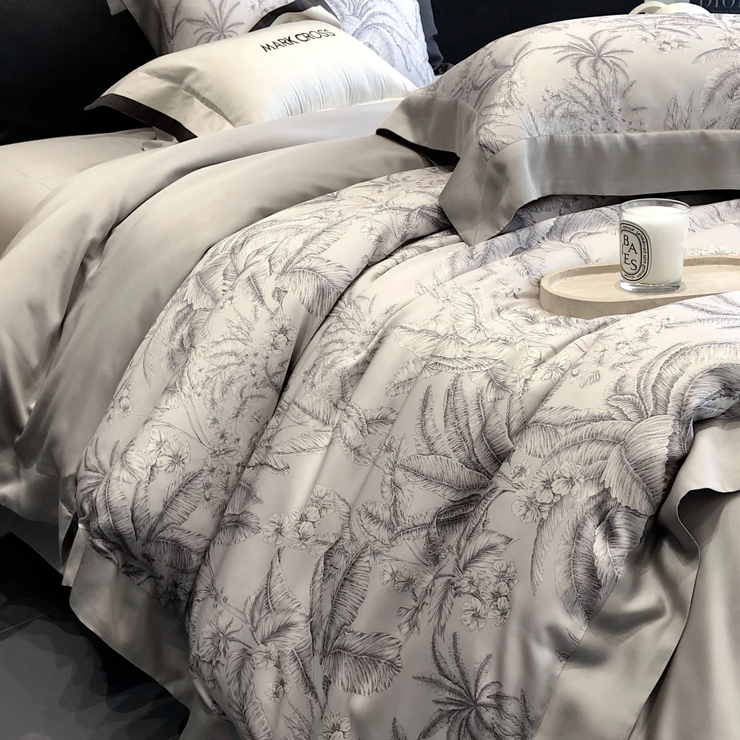 【Markcross冷凝丝】玛洛驰最新研发进口巴西莱赛尔四件套-鎏金棕影