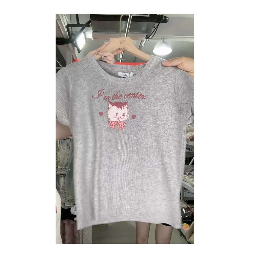 西恩严选●猫咪T恤C4ZZS1208A针织衫预
