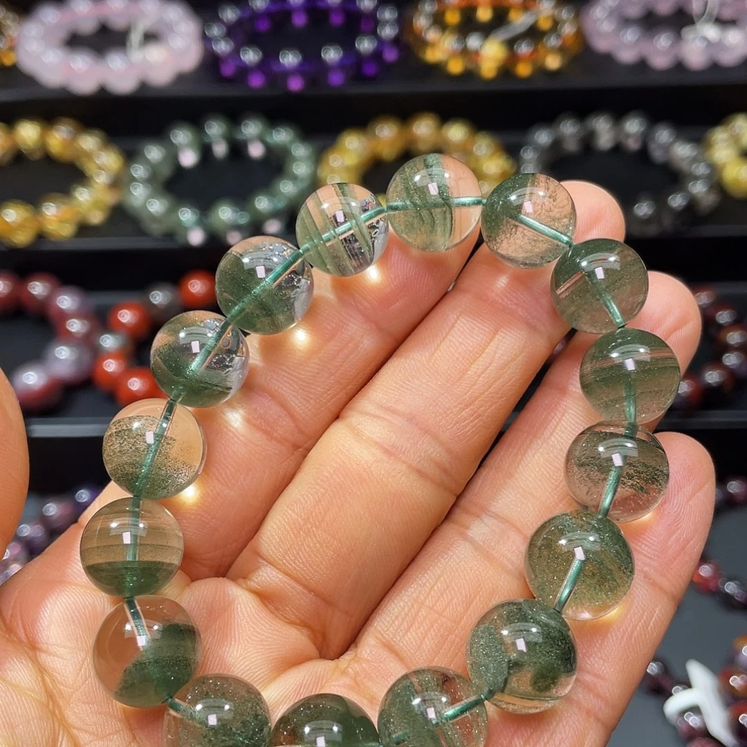 手链水晶未镶嵌绿幽灵