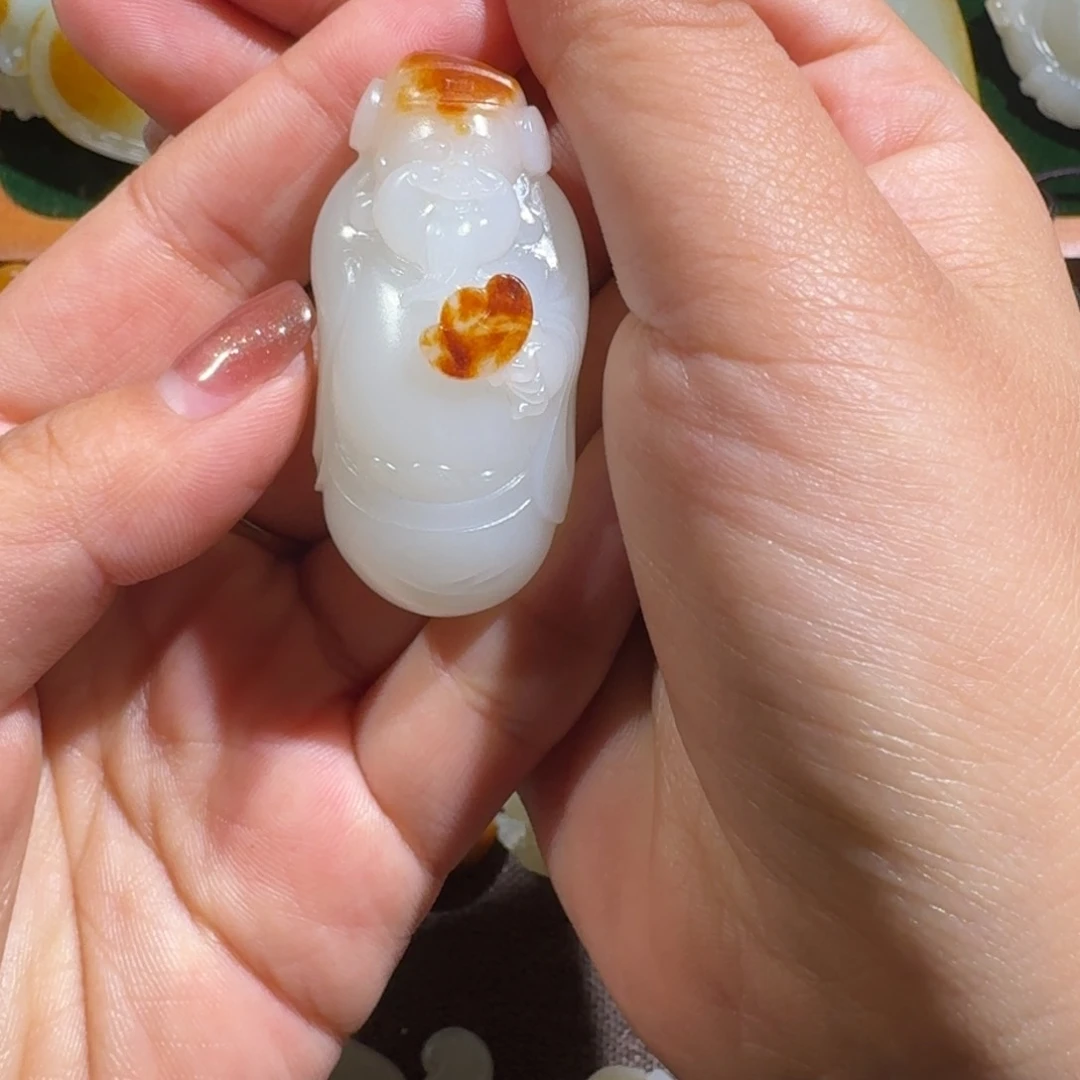 和田玉挂件未镶嵌升*