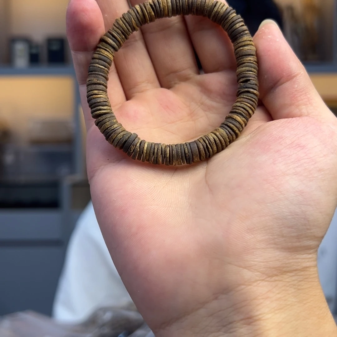 手串沉香0.8规格片片珠
