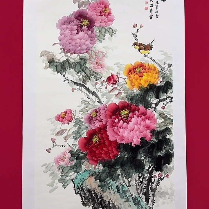 国画向明芬老师精品