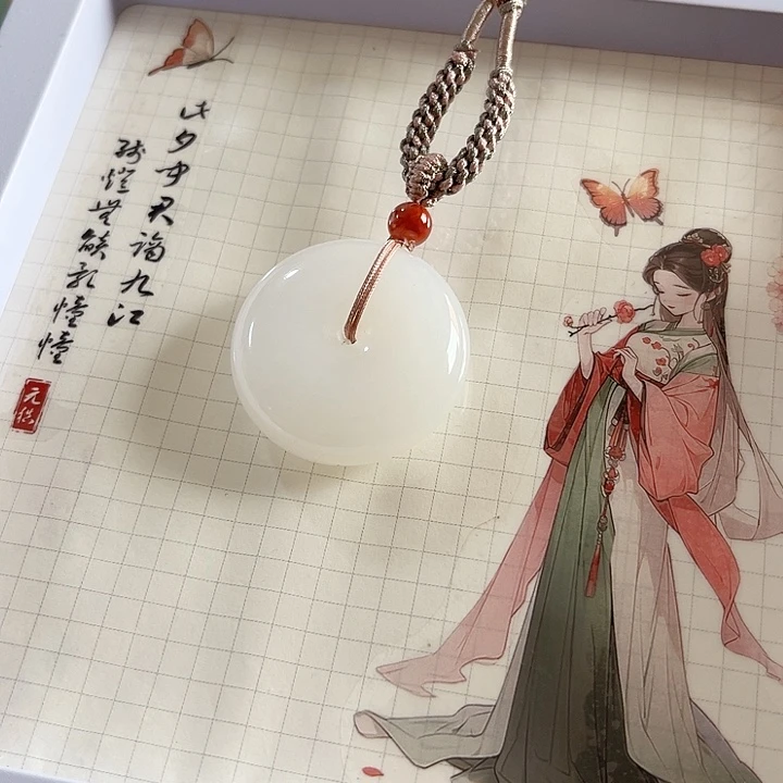 和田玉未镶嵌颈饰30