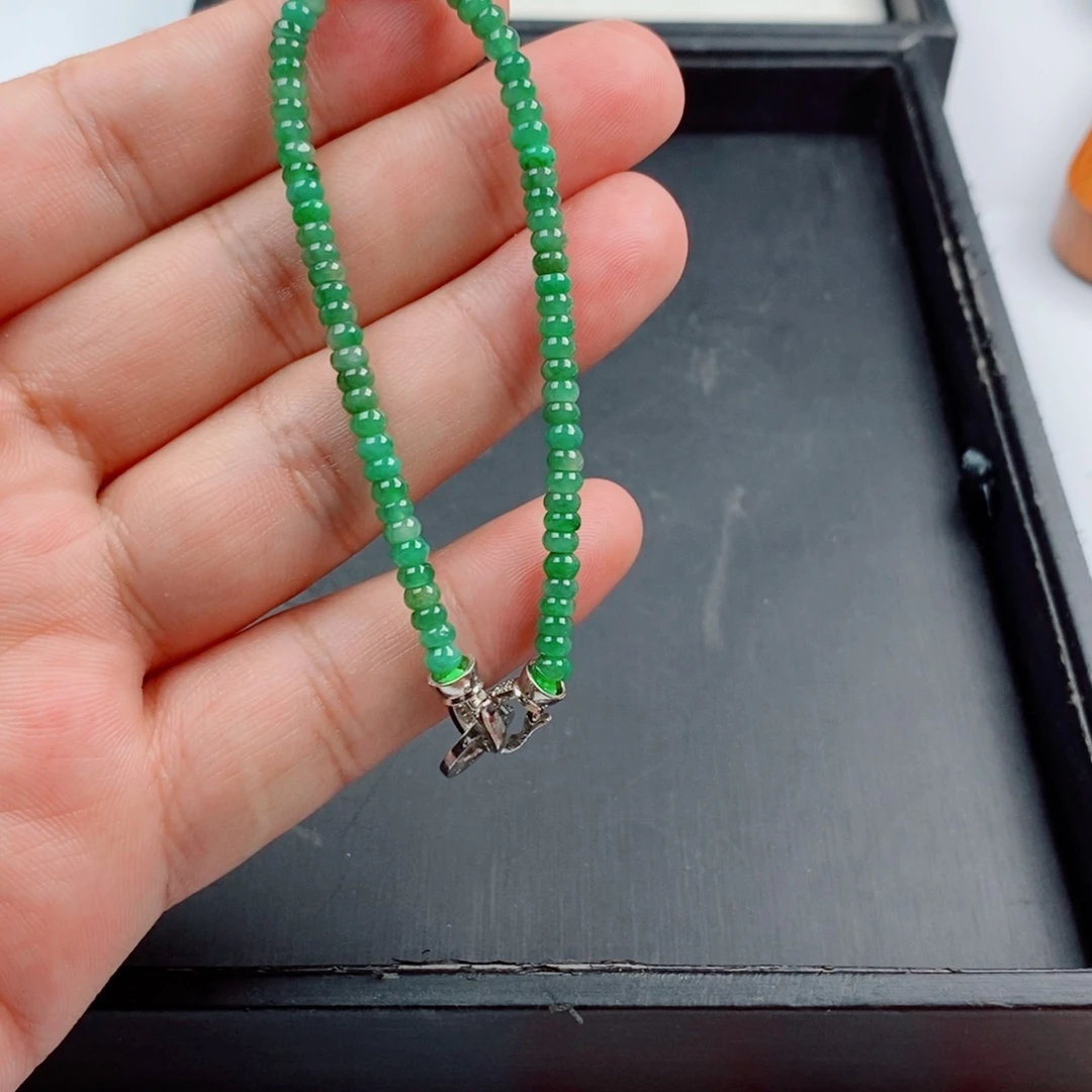 未镶嵌手链翡翠手串