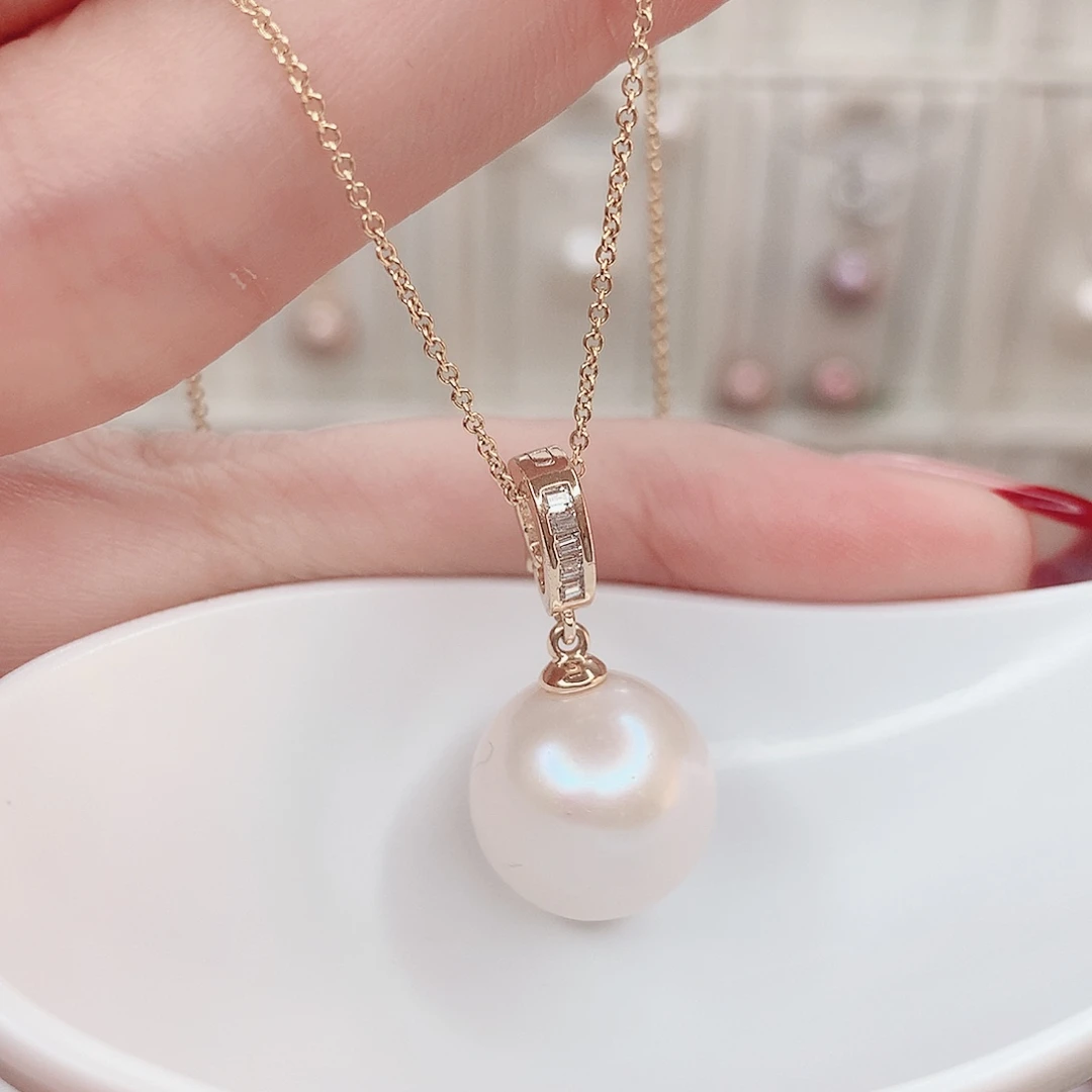 淡水珍珠合金吊坠(赠链)