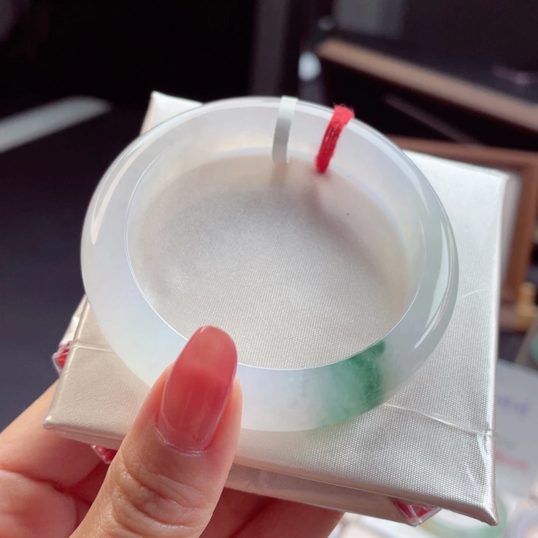 翡翠手镯未镶嵌5354圈9926