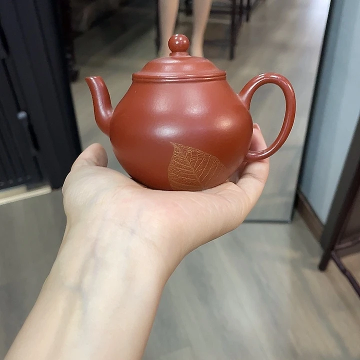 茶壶紫砂全手工打造
