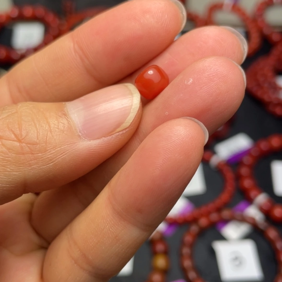 【闪购商品】南红玛瑙单珠7多样性发1未镶嵌