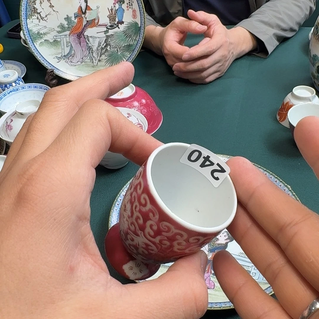 香港精品老瓷器微瑕慎拍