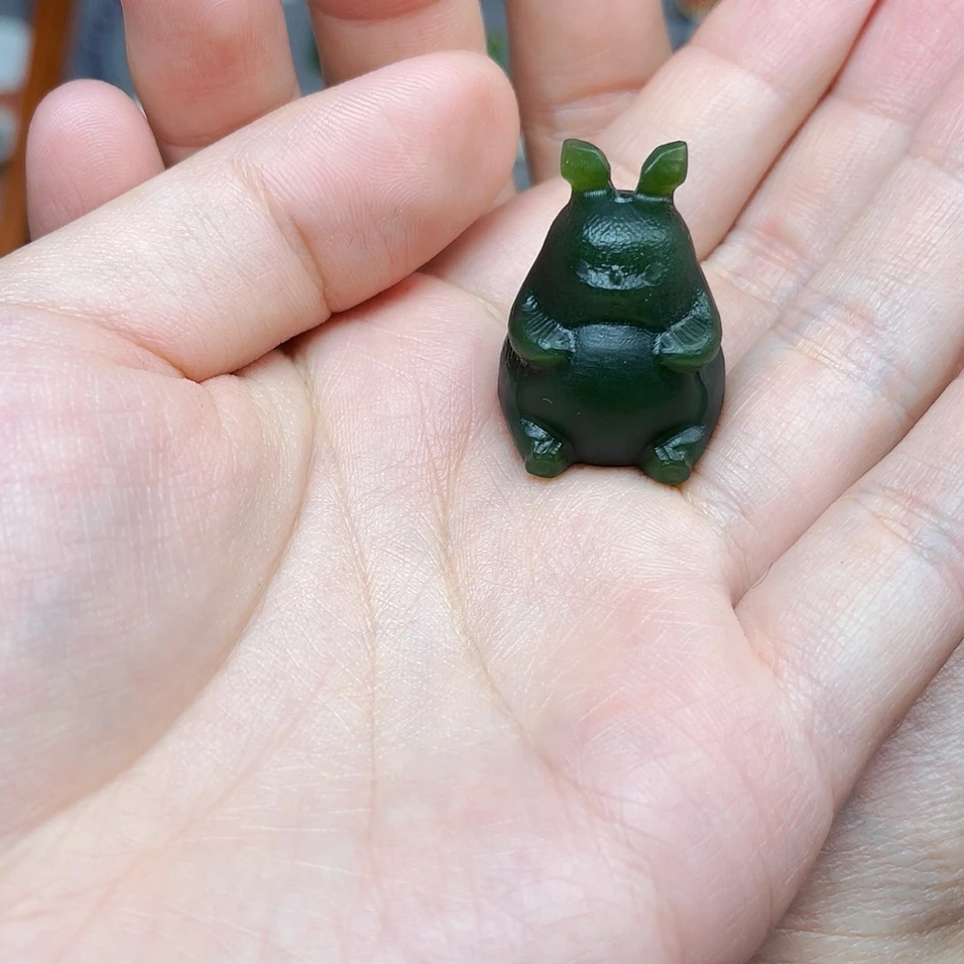 和田玉未镶嵌摆件06