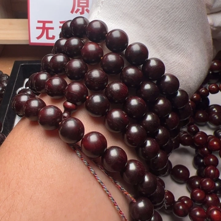 L***丶手串/手链小叶紫檀1.0X108高油密泥料