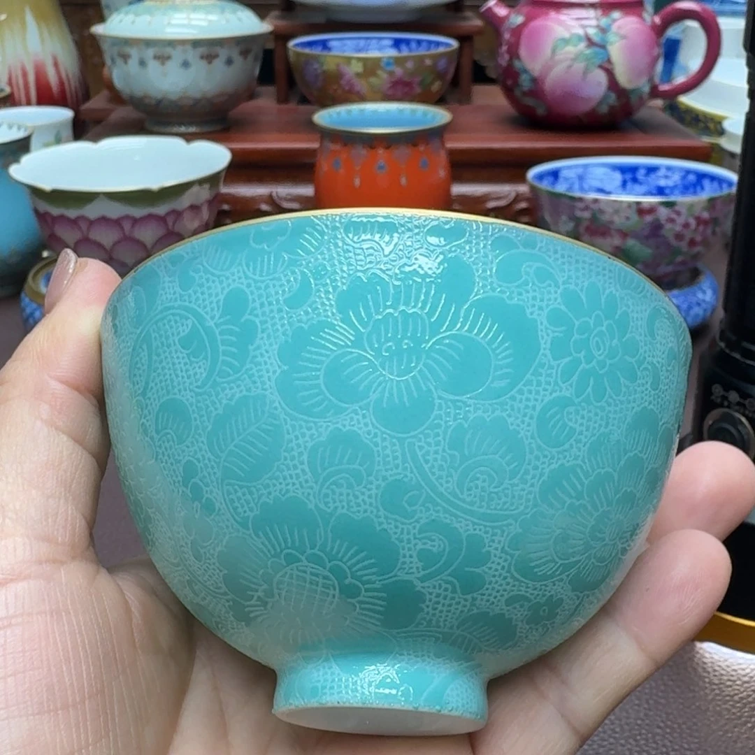 瓷片景德镇仿古手工制作精品展示