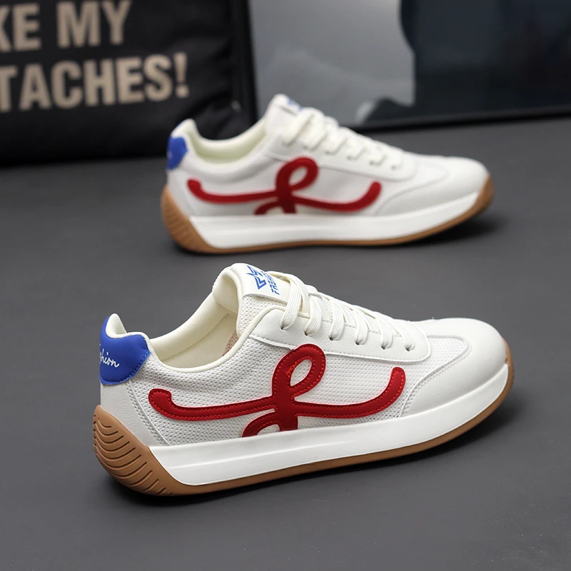 透气网面运动男鞋夏季百搭低帮软底潮牌户外网鞋防滑休闲小白鞋潮