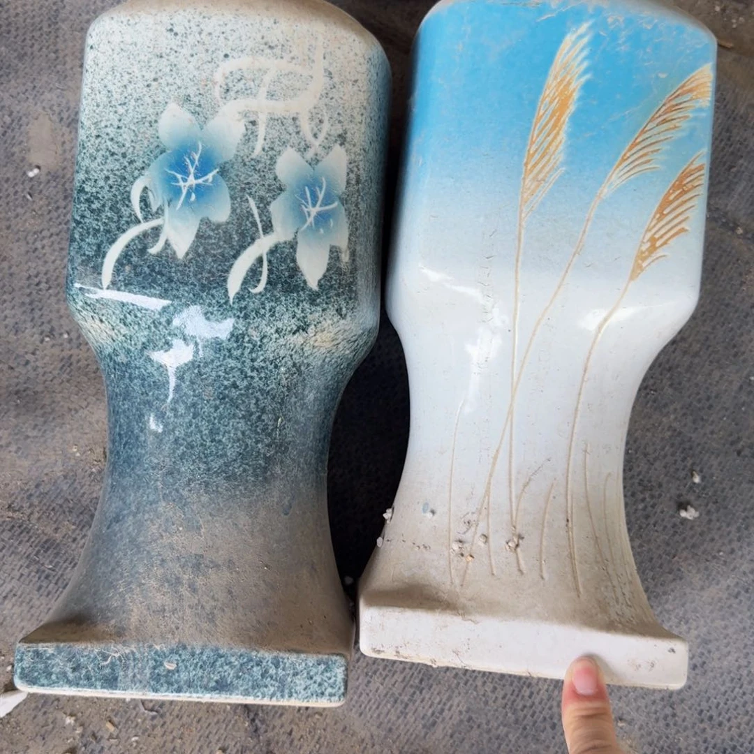 紫砂公道杯口13高28花瓶碎机一个方的