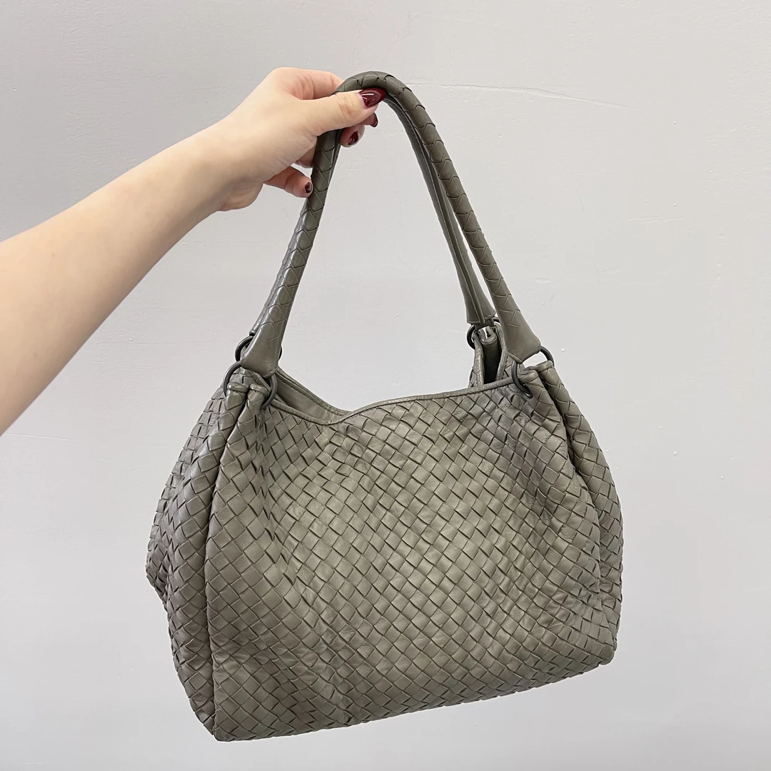 95新 BOTTEGA VENETA/葆蝶家 双桥编织手拧单肩女包020802