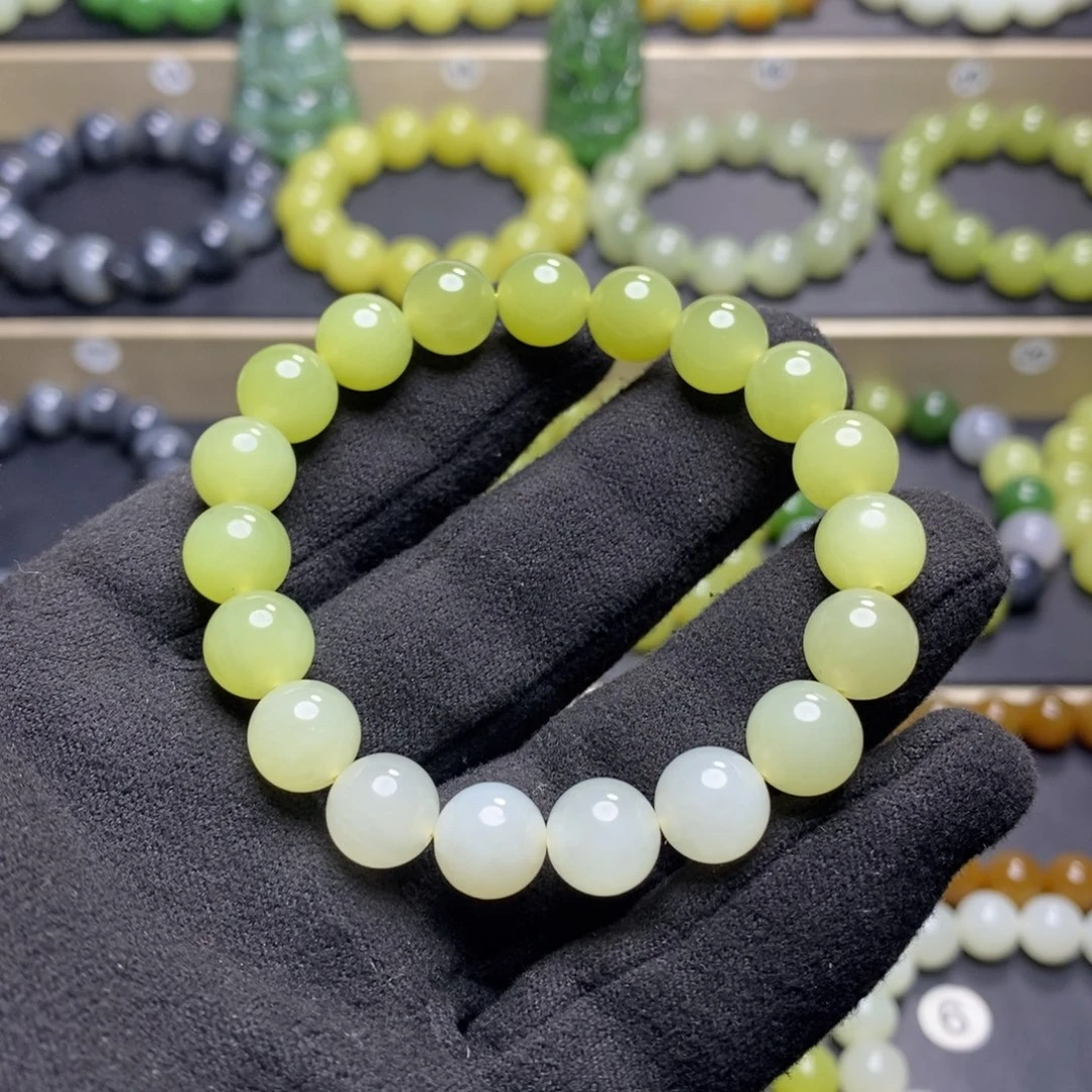 和田玉未镶嵌手串