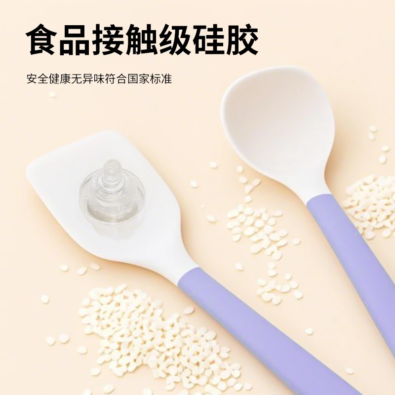 chuzhiyi/厨之翼硅胶锅铲家用不粘锅专用耐高温食品厨具炒菜铲子