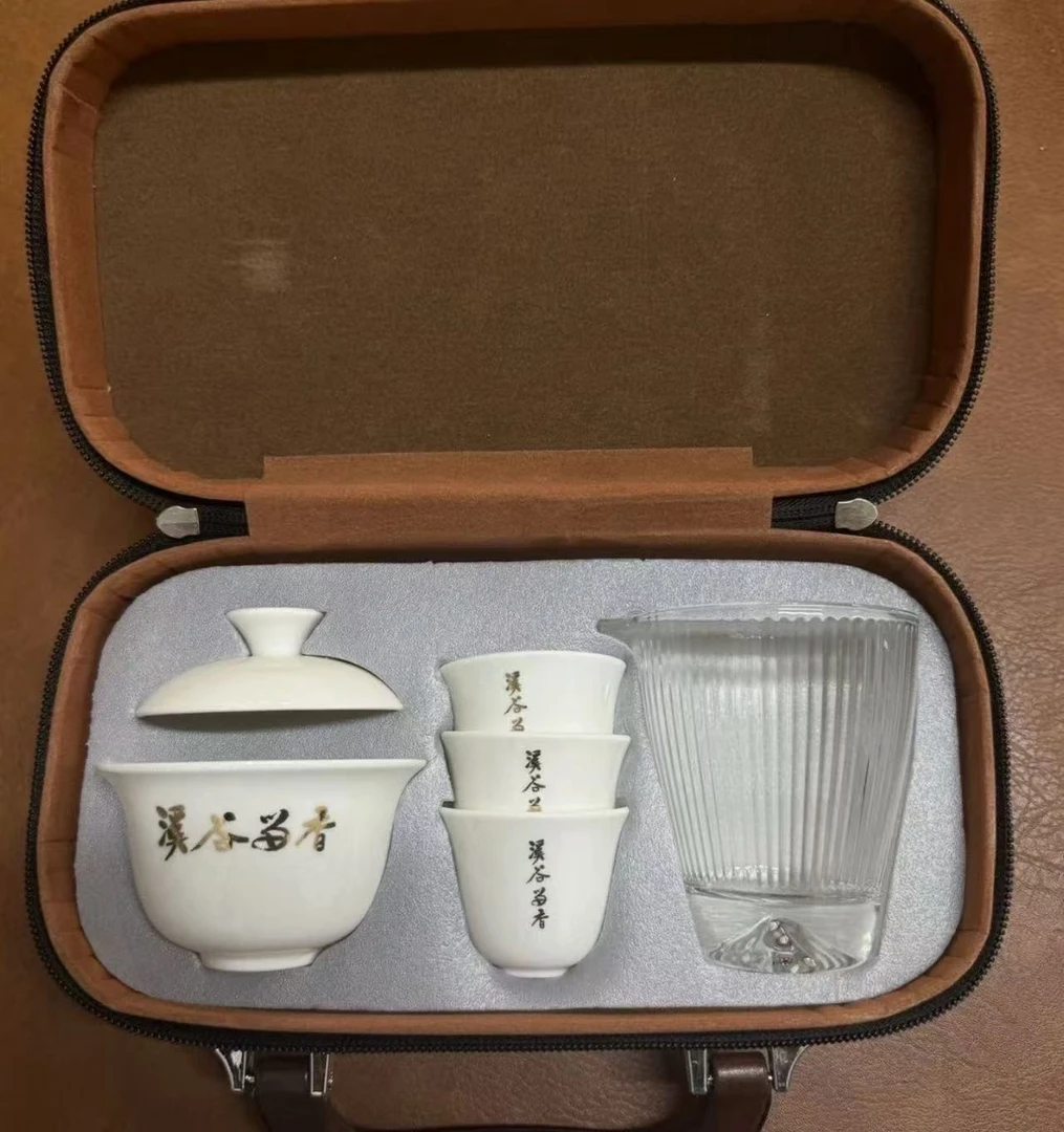 溪谷留香茶具礼盒武夷岩茶