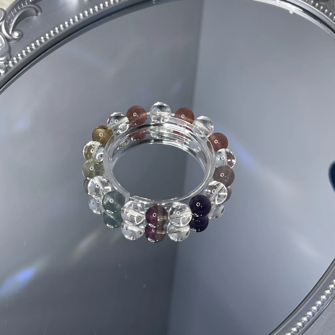 ✨十二星座系列水晶｜水瓶座专属幸运手串送女友