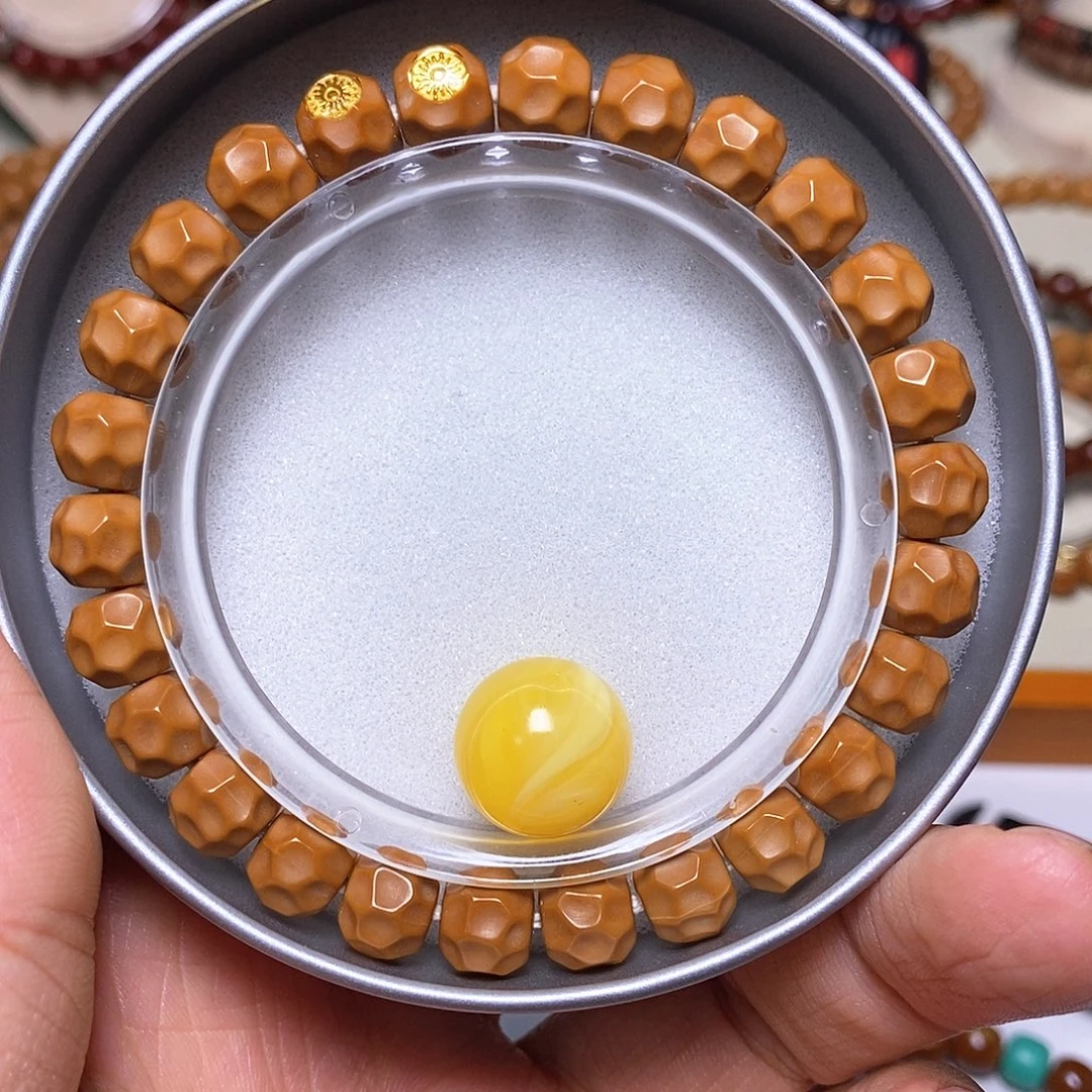 手串猴头核桃深坑黑金无相尺寸9+全品+配饰