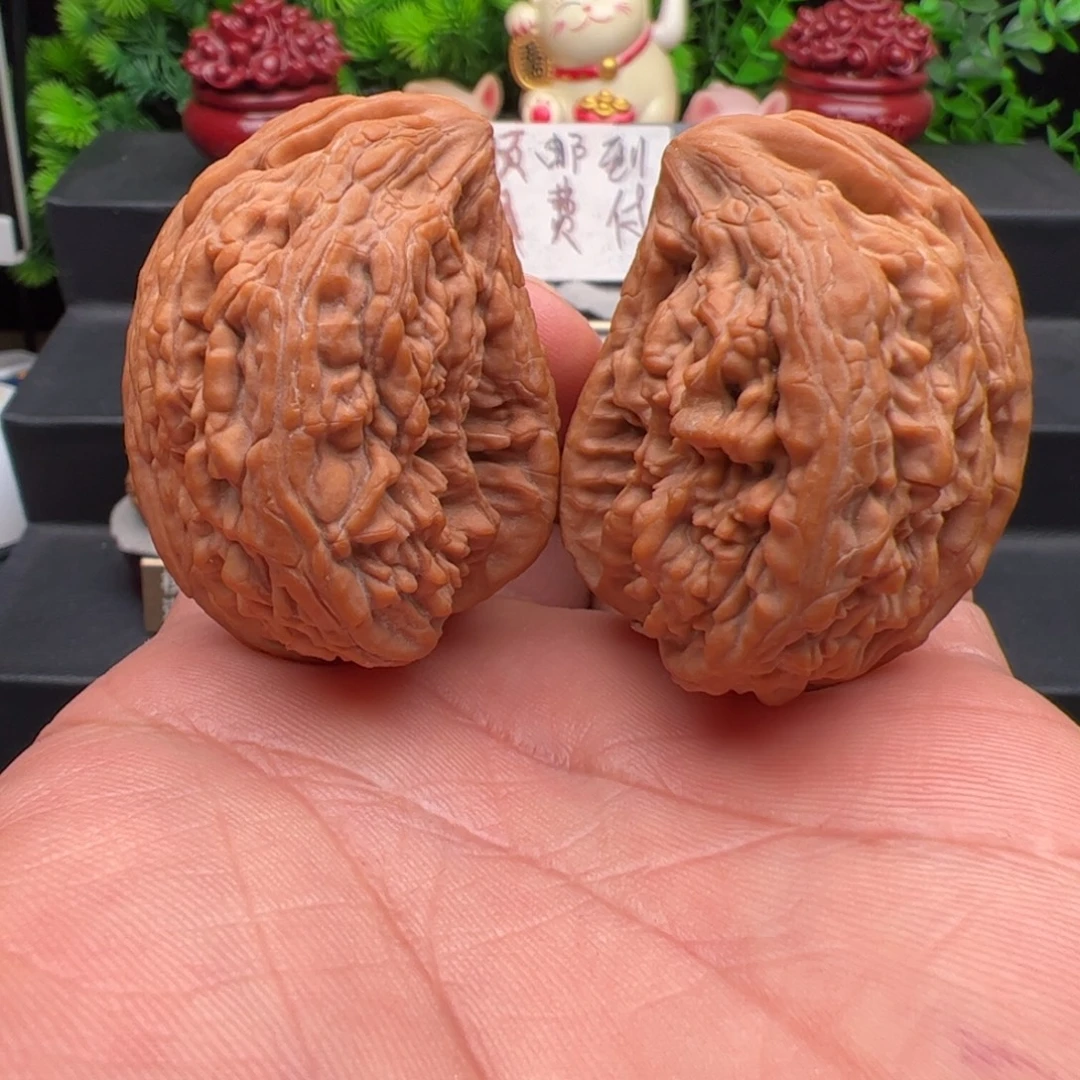 把件文玩核桃蓟县虎头王，尺寸38