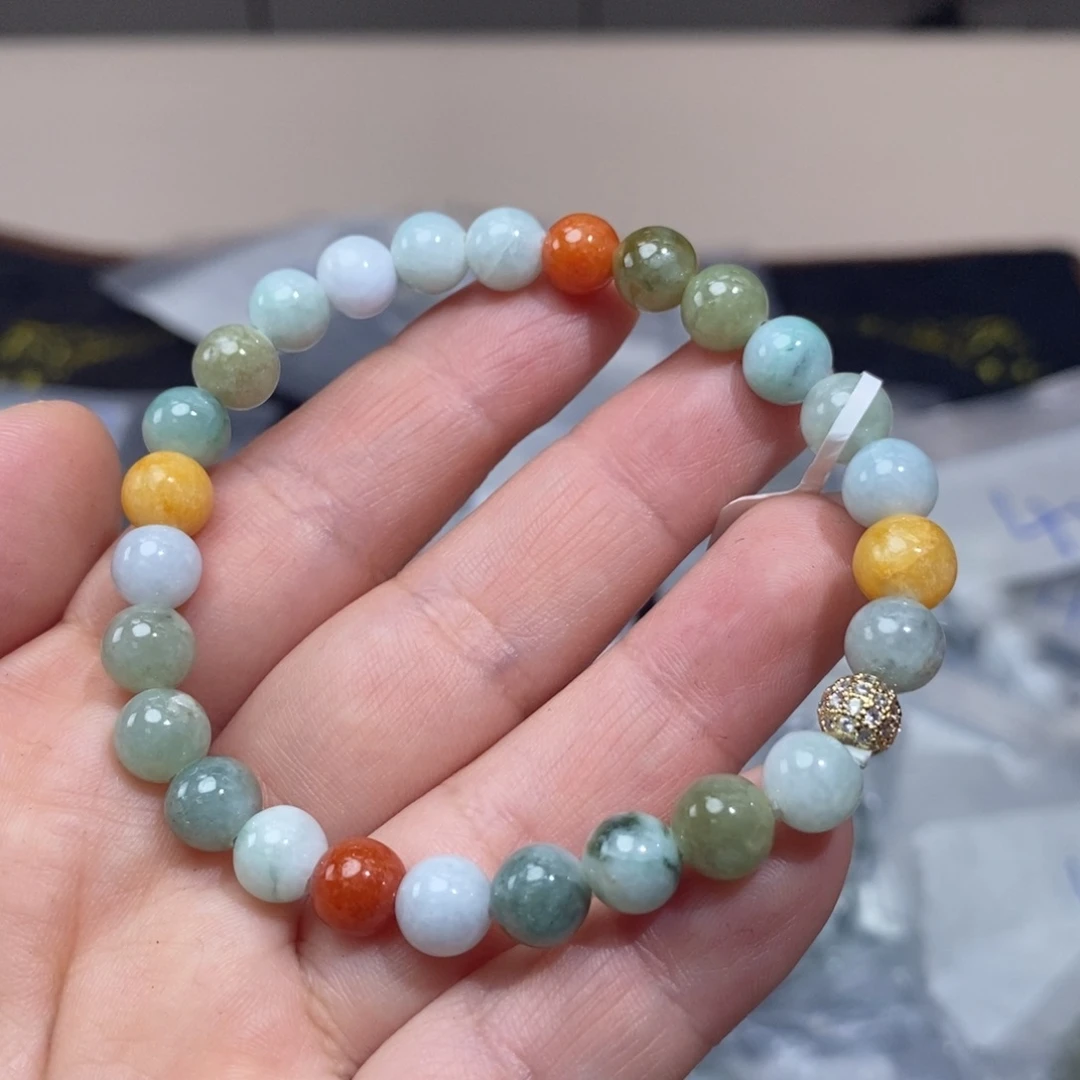 翡翠未镶嵌手链翡翠手链