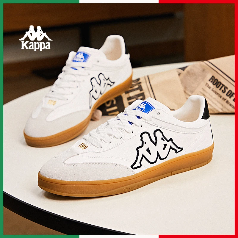 Kappa/卡帕【背靠背】TIFO德训鞋百搭软底板鞋休闲轻便男女鞋子cc70