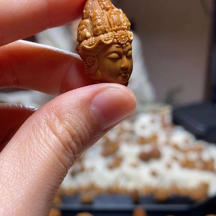 吊坠橄榄核万佛 观音