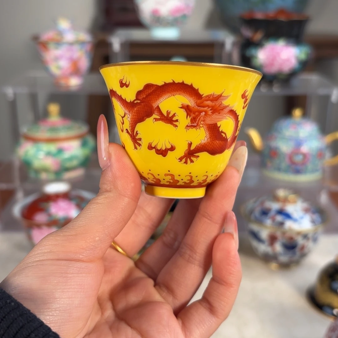 纯手工手绘 高端茶器