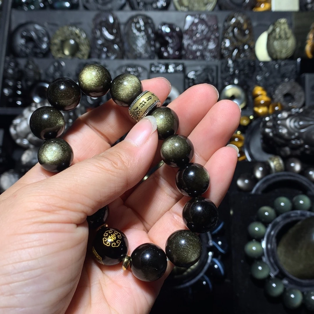 郑***技黑曜岩未镶嵌珠宝奇石