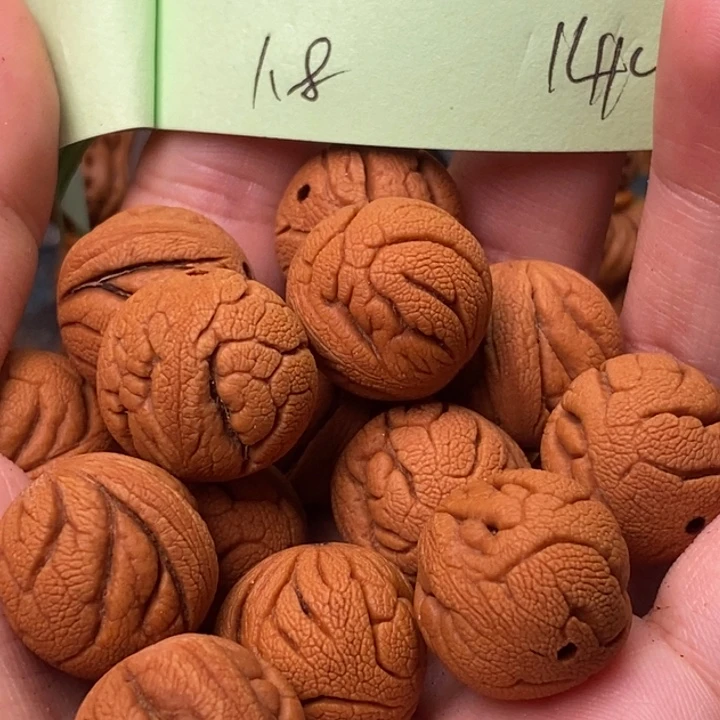 吊坠桃核秦岭龙纹桃核1