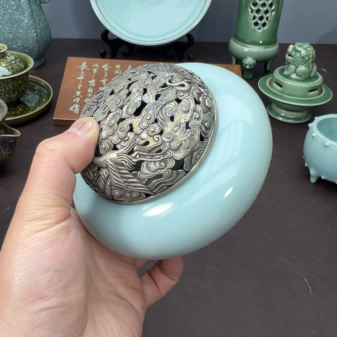 青瓷茶器青瓷茶器微瑕