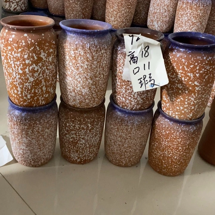 粗陶红陶绿植花盆929