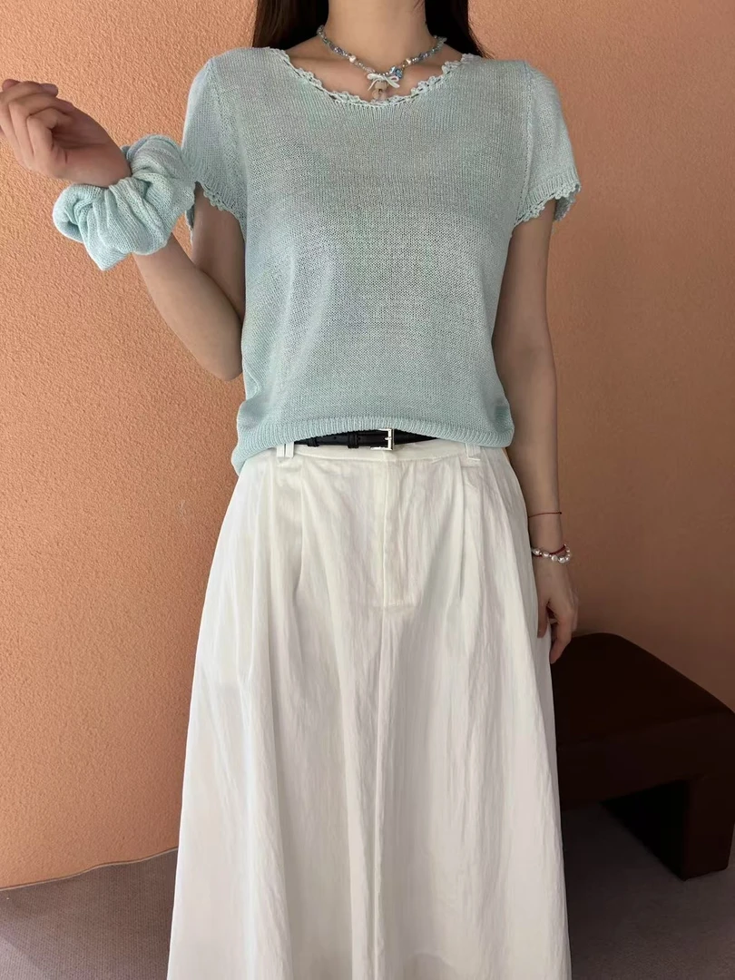 【DENES COLOR】春季拉链休闲时尚上衣修身打底毛针织衫{不退换}