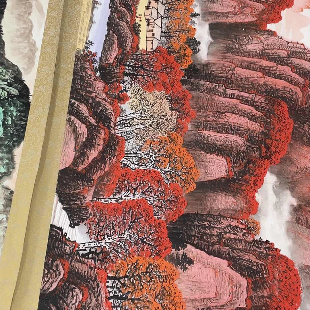 国画老师手笔手绘作品y