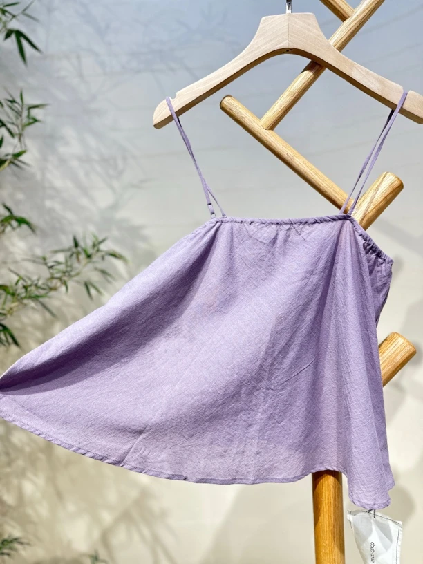 设计师精品紫罗兰吊带DW251DD266