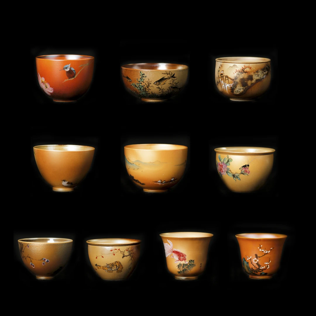 【晚晚专享】金红精品绘画盲盒单杯12 WF213