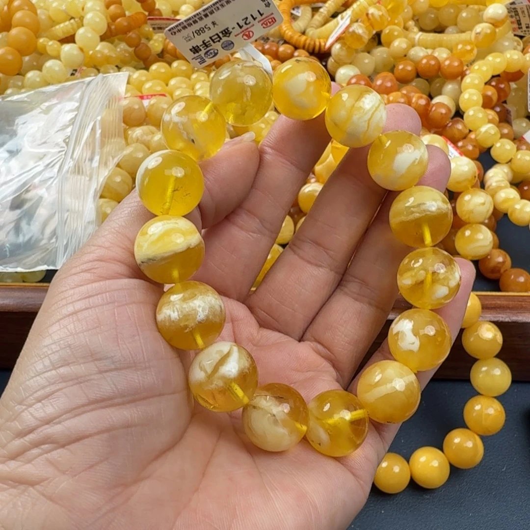 琥珀未镶嵌珠宝奇石