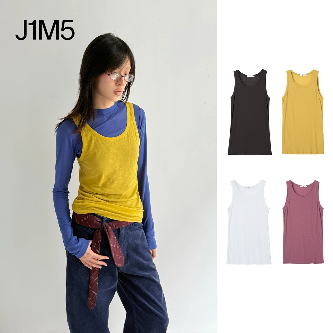 J1M5买手店 对倒DUIDAO 25春夏 轻薄舒适背心 设计师品牌休闲