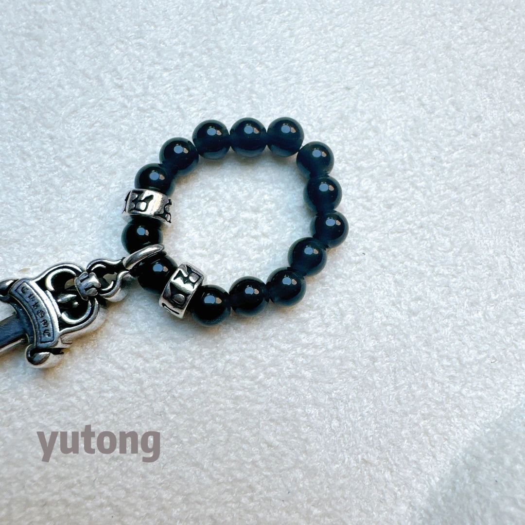 铜合金树脂戒指 【雨桐轻奢饰品】戒指YT01065