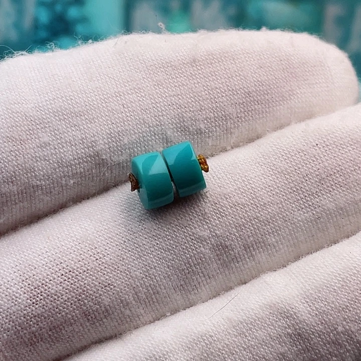 未镶嵌绿松石7/4m m