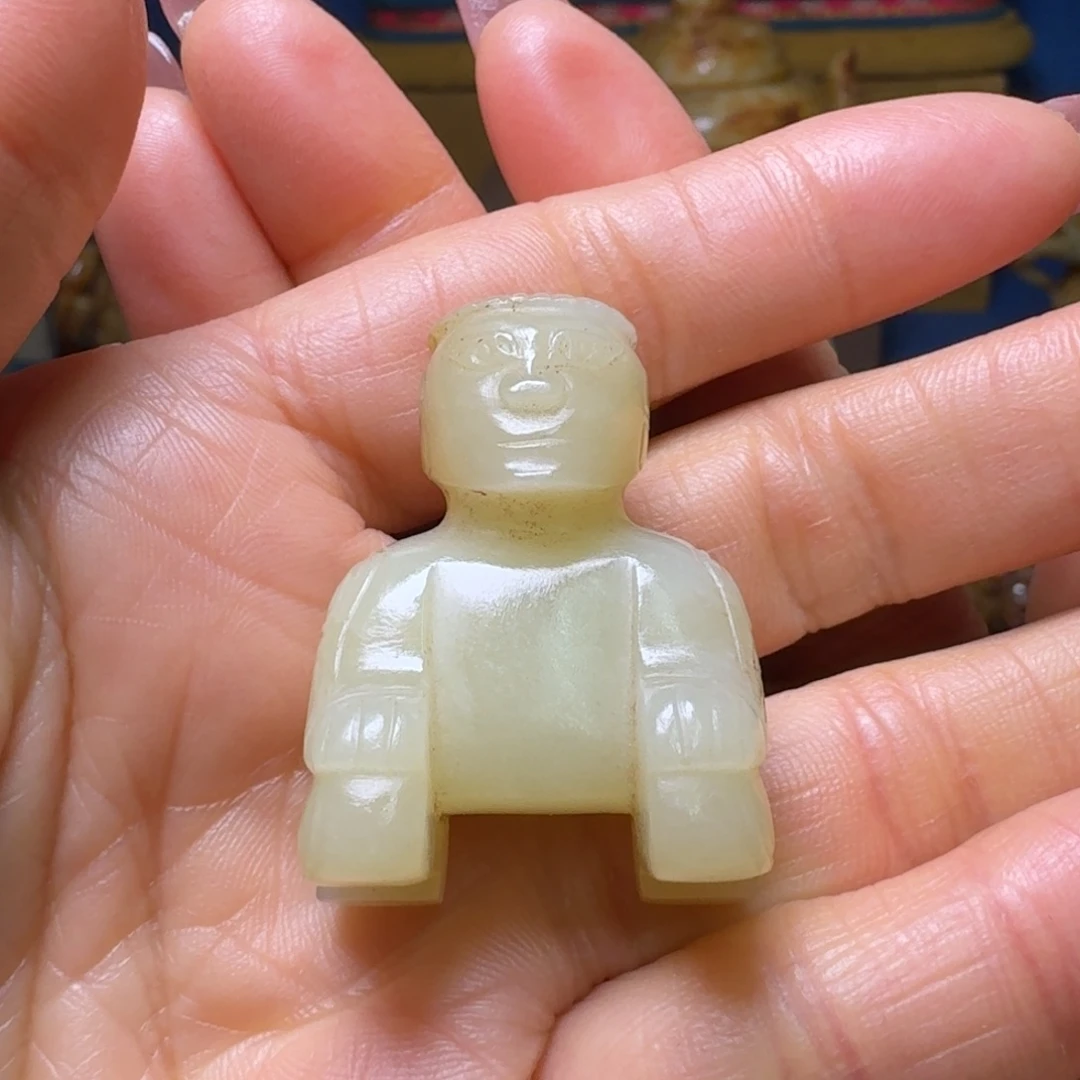 和田玉（糖玉）挂件未镶嵌