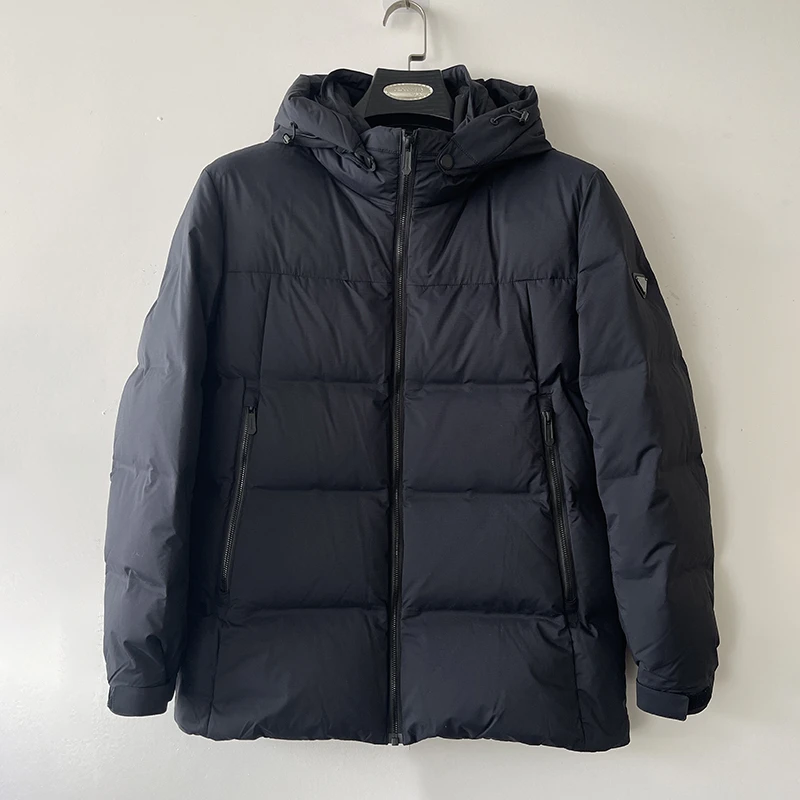 【云朵泡芙】男士冬季加厚款鸭绒羽绒服外套保暖短款不臃肿YR97061