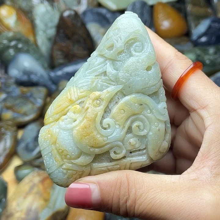 未镶嵌和田玉挂件