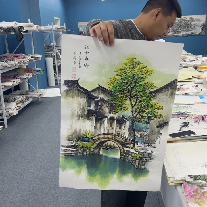 国画国画纯手绘作品欣赏